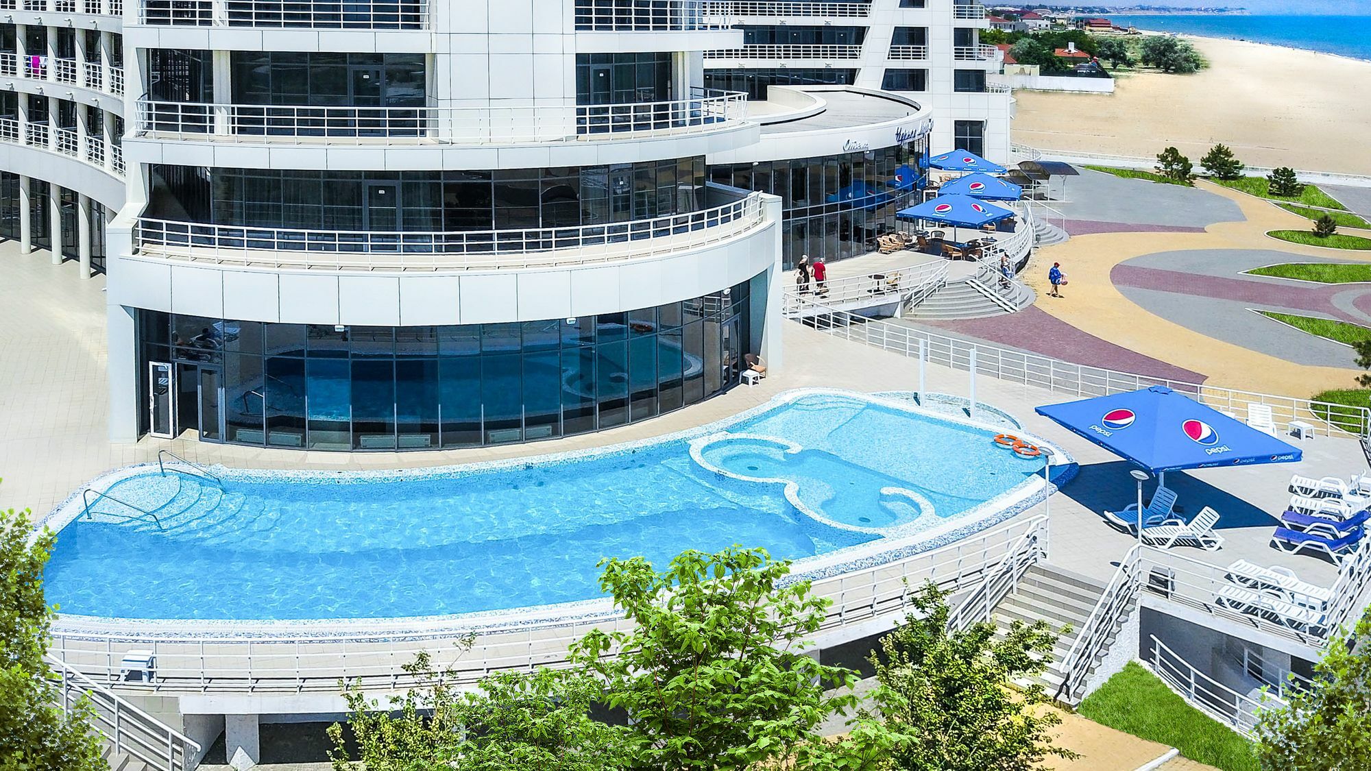 Hotel Bugaz Sea View à Gribovka Extérieur photo